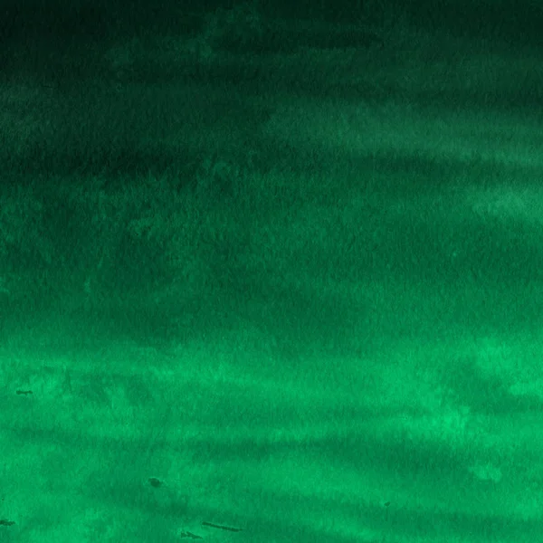 Fundo Abstrato Verde Com Textura Tinta Aquarela — Fotografia de Stock