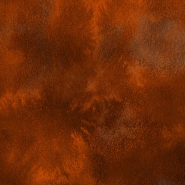 Oranžová Barva Akvarel Textura Abstraktní Pozadí Royalty Free Stock Fotografie