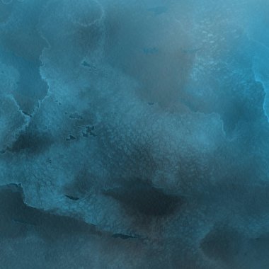 sulu boya boyama doku ile mavi arka plan