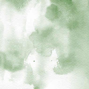 suluboya desenli yeşil soyut arkaplan