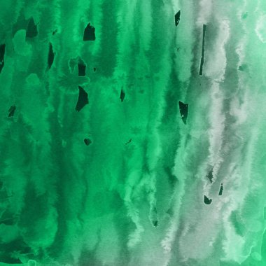 suluboya desenli yeşil soyut arkaplan