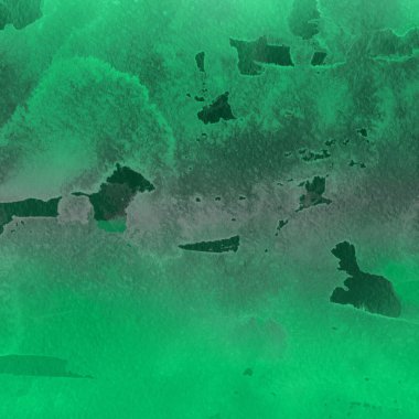 suluboya desenli yeşil soyut arkaplan