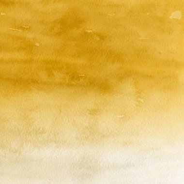 sulu boya boyama doku ile koyu sarı arka plan