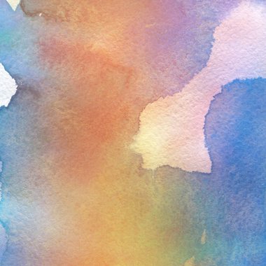 sulu boya boyama doku ile çok renkli arka plan