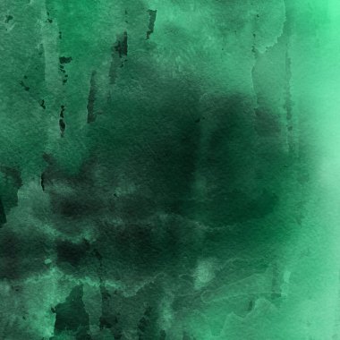 suluboya desenli yeşil soyut arkaplan