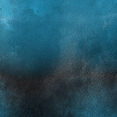 sulu boya boyama doku ile mavi arka plan