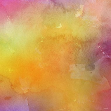 sulu boya boyama doku ile çok renkli arka plan