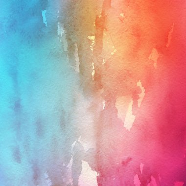 sulu boya boyama doku ile çok renkli arka plan