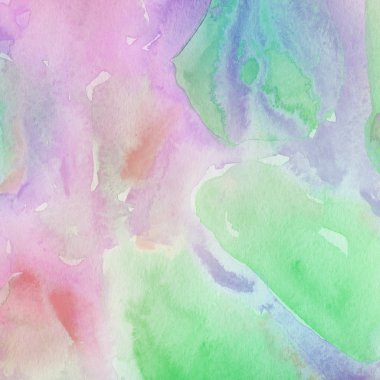 sulu boya boyama doku ile çok renkli arka plan