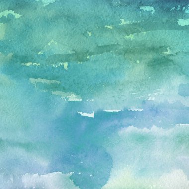 sulu boya boyama doku ile çok renkli arka plan