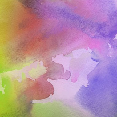 sulu boya boyama doku ile çok renkli arka plan