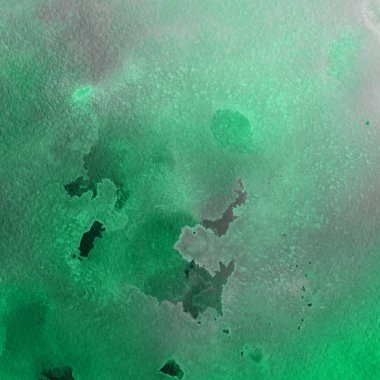 suluboya desenli yeşil soyut arkaplan