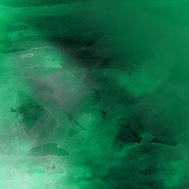 suluboya desenli yeşil soyut arkaplan