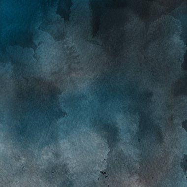 sulu boya boyama doku ile mavi arka plan