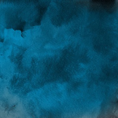 sulu boya boyama doku ile mavi arka plan