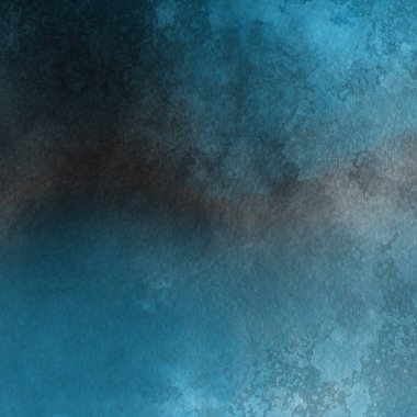 sulu boya boyama doku ile mavi arka plan