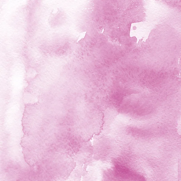 Pink Watercolor Paint Texture Abstract Background — Stock Photo, Image