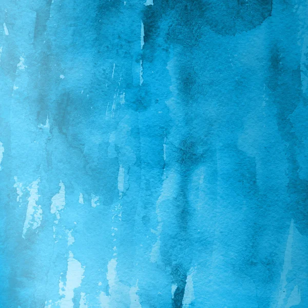 sulu boya boyama doku ile mavi arka plan