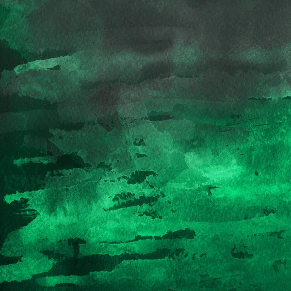 suluboya desenli yeşil soyut arkaplan