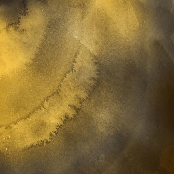 sulu boya boyama doku ile sarı arka plan