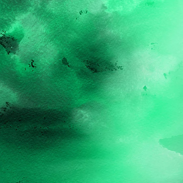 suluboya desenli yeşil soyut arkaplan