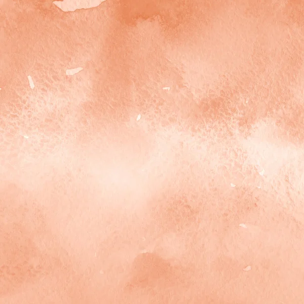 Peinture Aquarelle Orange Texture Fond Abstrait — Photo