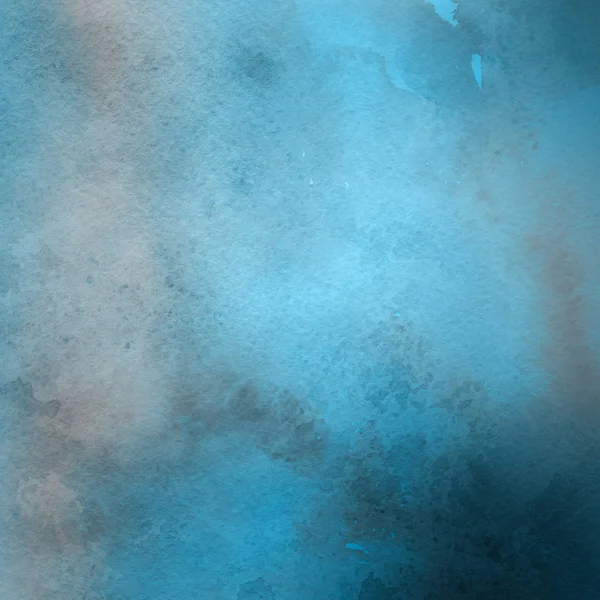 sulu boya boyama doku ile mavi arka plan