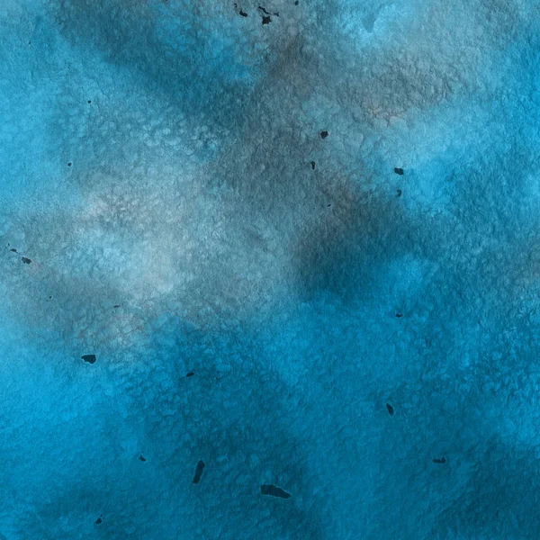 Blue Abstract Background Watercolor Paint Texture — Stock Photo, Image