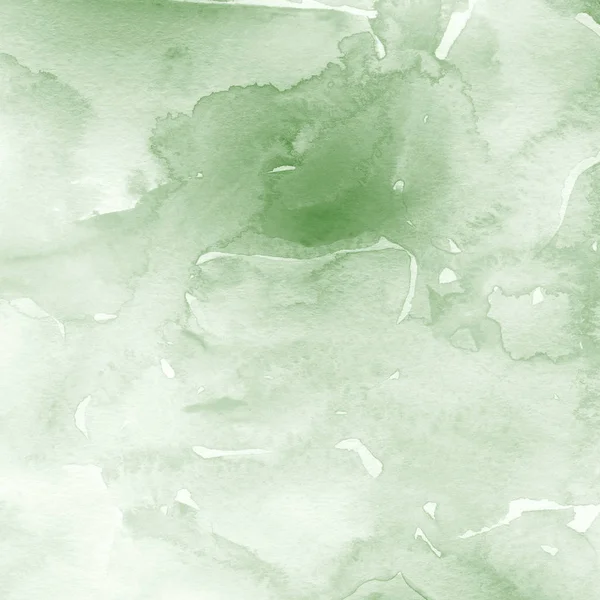 suluboya desenli yeşil soyut arkaplan