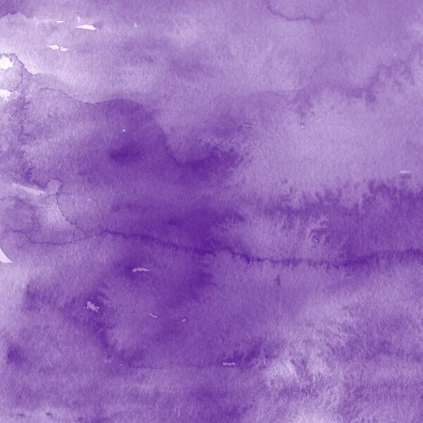 Violet Watercolor Paint Texture Abstract Background — Stock Photo, Image