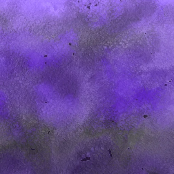 Violeta Acuarela Pintura Textura Fondo Abstracto — Foto de Stock