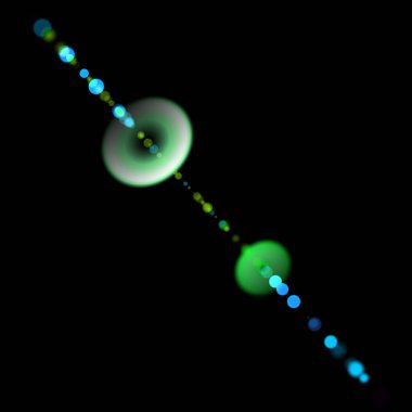 siyah gece arka plan üzerinde gerçekçi objektif parlama görsel etkisi. Uzay yıldızı. 