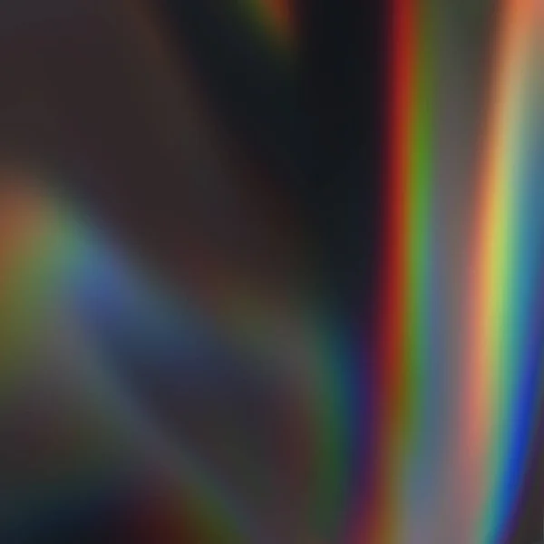 Красочный Размытый Свет Просачивает Абстрактный Цифровой Фон Голографическое Изображение Эффекта — стоковое фото