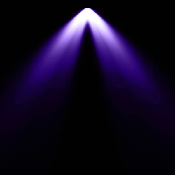 Violet Light Black Background Spotlight Background — Stock Photo, Image