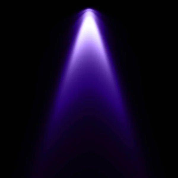 Violet Light Black Background Spotlight Background — Stock Photo, Image