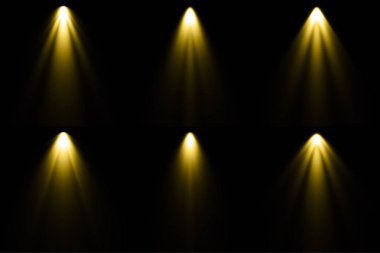 Siyah arka plan, Spot arka plan, sarı ışık