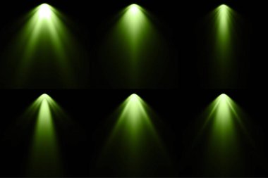 Siyah arka plan, Spot arka plan, yeşil ışık