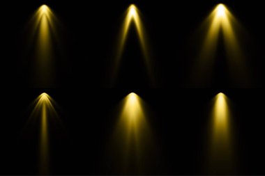 Siyah arka plan, Spot arka plan, sarı ışık