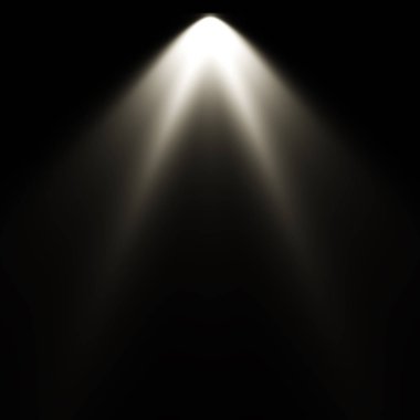 Beyaz siyah arka plan, ışık Spot arka plan