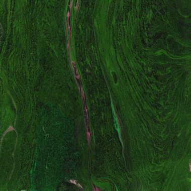 Soyut renkli mermer desenli yüzey