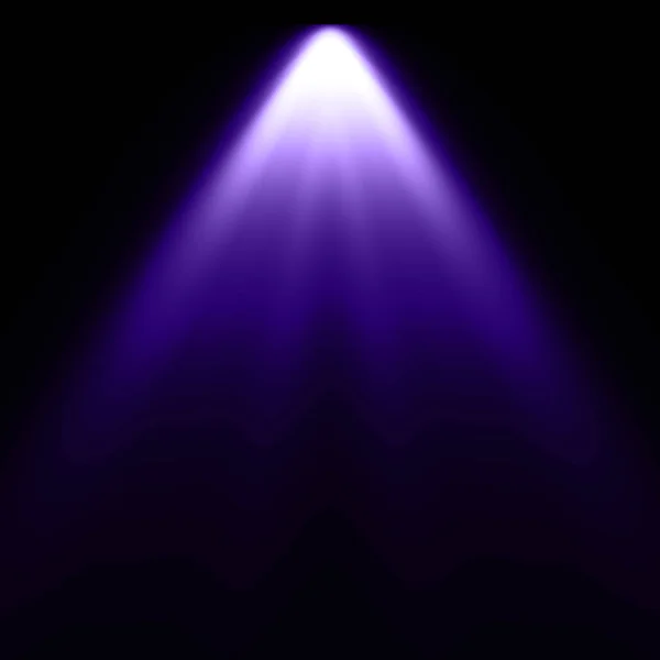 Violet Light Black Background Spotlight Background — Stock Photo, Image