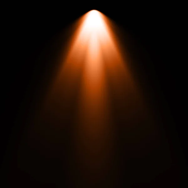 Orange Light Black Background Spotlight Background — Stock Photo, Image