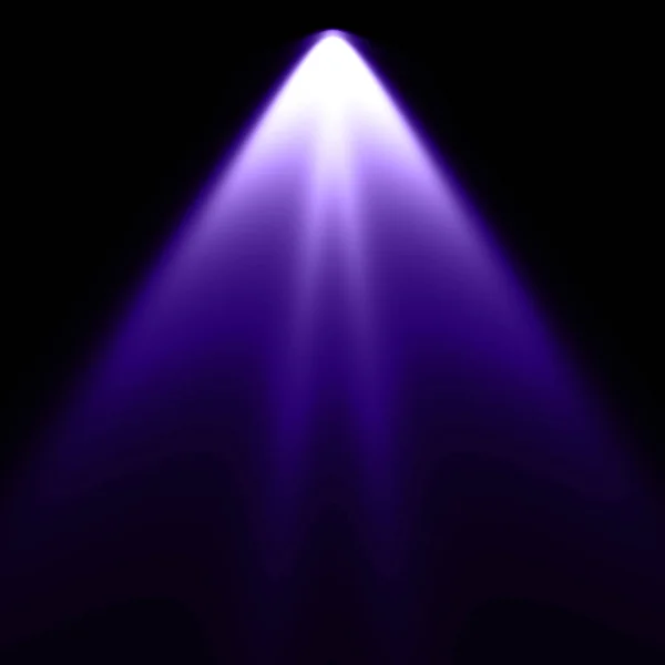 Violet Światło Czarnym Tle Tło Spotlight — Zdjęcie stockowe