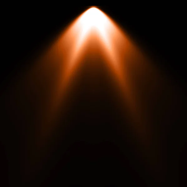 Πορτοκαλί Φως Μαύρο Παρασκήνιο Προσκήνιο Φόντο — Φωτογραφία Αρχείου