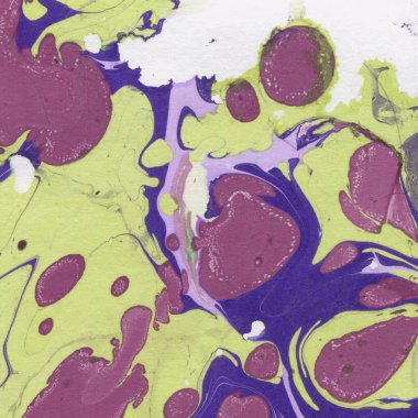 Soyut renkli mermer desenli yüzey