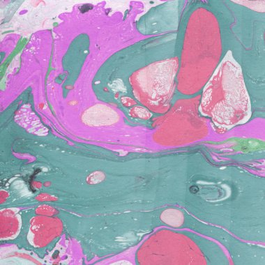 Soyut renkli mermer desenli yüzey