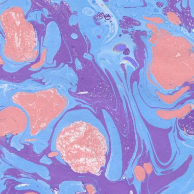 Soyut renkli mermer desenli yüzey