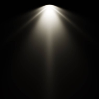 Beyaz siyah arka plan, ışık Spot arka plan