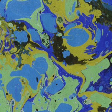 Soyut renkli mermer desenli yüzey