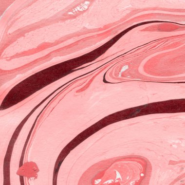 Soyut renkli mermer desenli yüzey